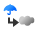 Rain, cloudy later