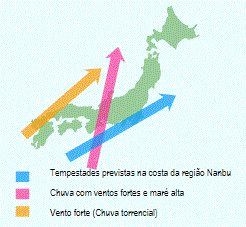 三重県のコース別警戒イメージ