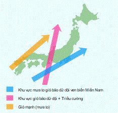 三重県のコース別警戒イメージ